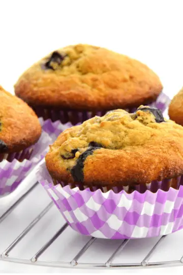 Banana and Blueberry Muffins