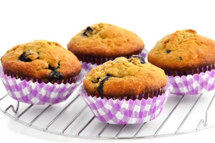 Banana and Blueberry Muffins