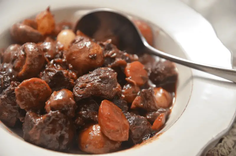 Beef Bourguignon (Slow Cooker)