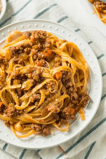 Beef Ragu with Tagliatelle