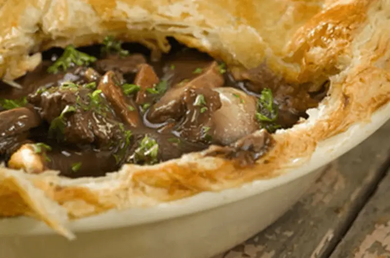 Steak and Mushroom Pie