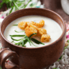 Cheesy Cauliflower Soup