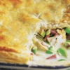 Chicken Ham and Leek Pie