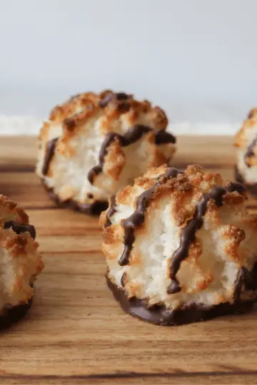 Chocolate Coconut Macaroons