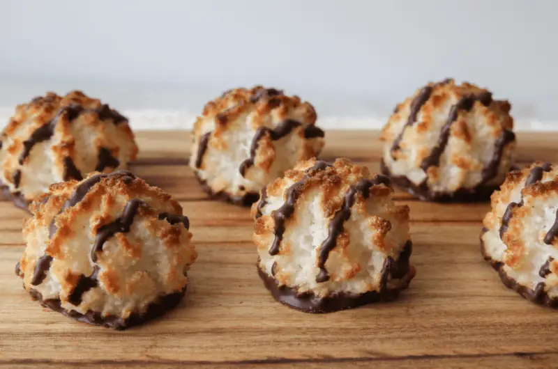 Chocolate Coconut Macaroons