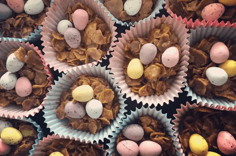 Chocolate Cornflake Cakes