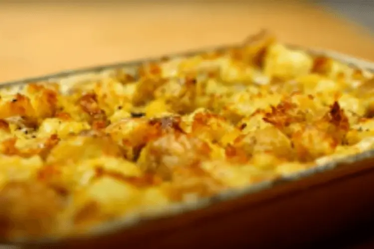 Fish Pie with Crushed Potatoes