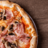 Ham and Mushroom Pizza