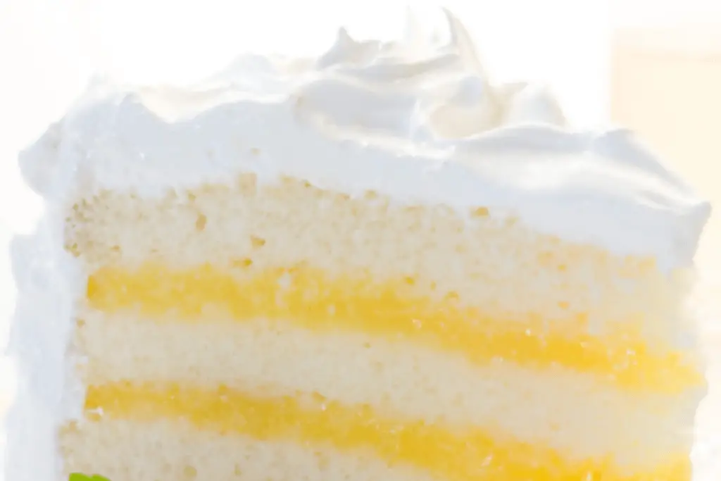 Lemon Curd Layer Cake