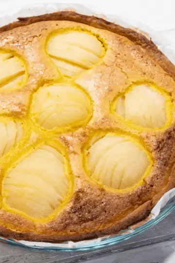 Pear Frangipane Tart