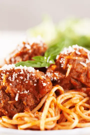 Spaghetti Meatballs