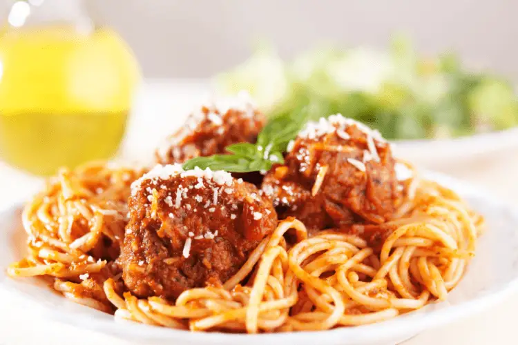 Spaghetti Meatballs