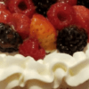 Summer Fruits Sponge Cake