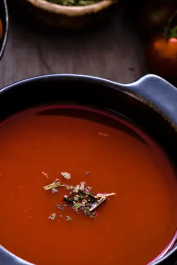 Tomato and Lentil Soup