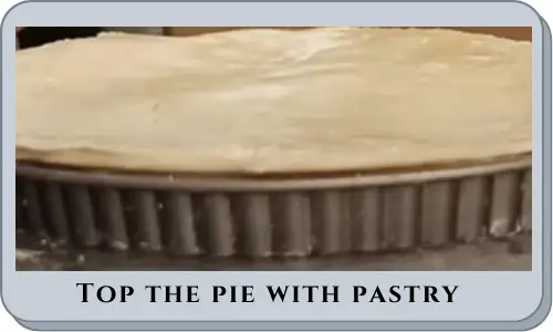Top the pie
