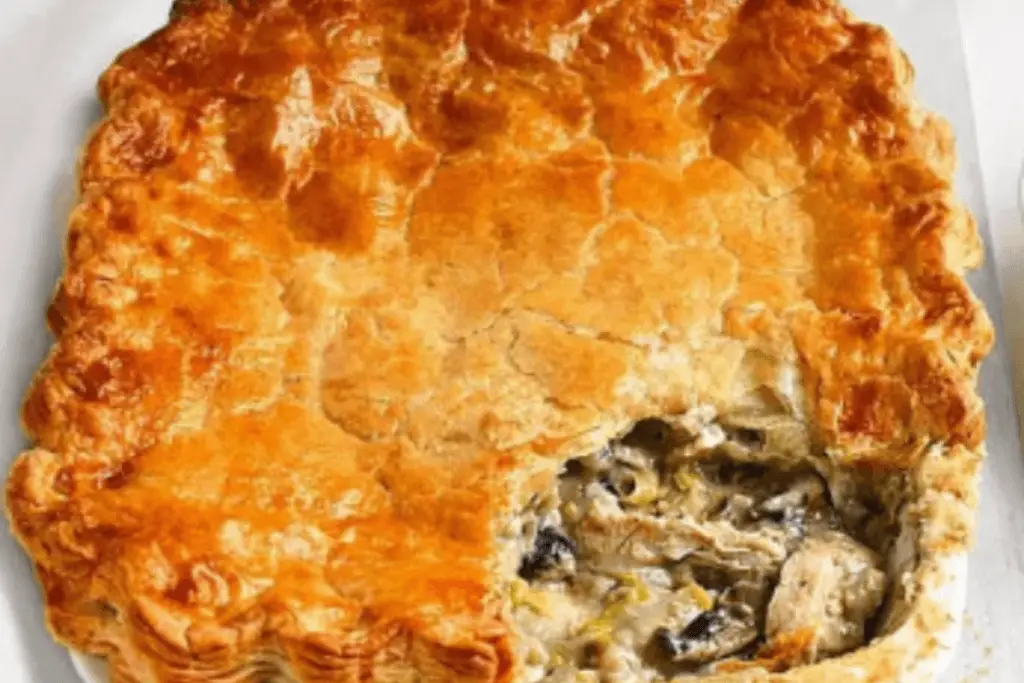 chicken mushroom pie