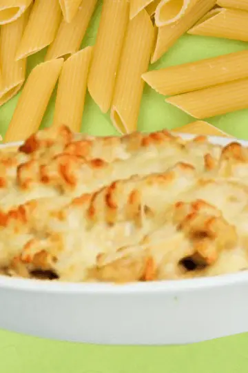 chicken pasta bake