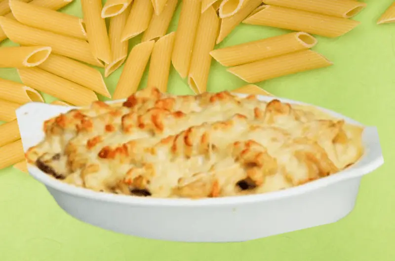 Creamy Chicken pasta bake