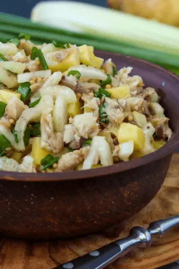 Cauliflower and Mackerel Salad