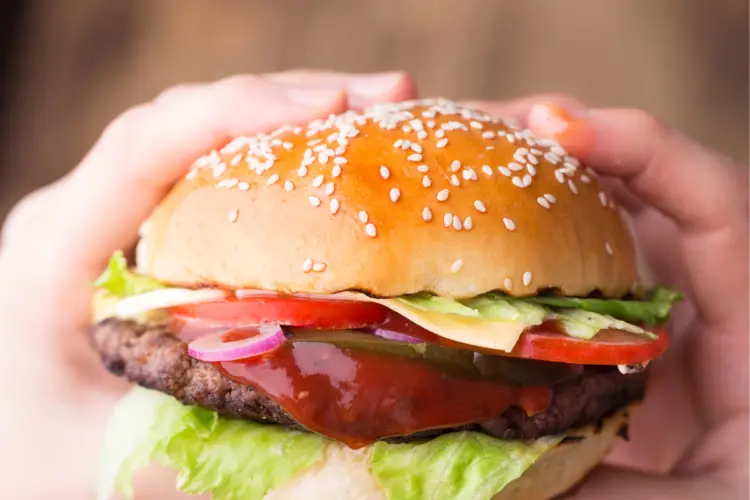 Homemade Beef Burger