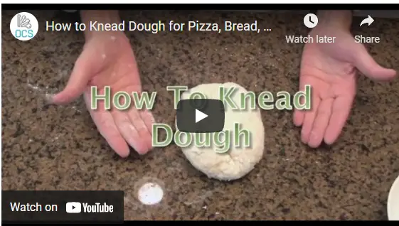 how to knead dough video
