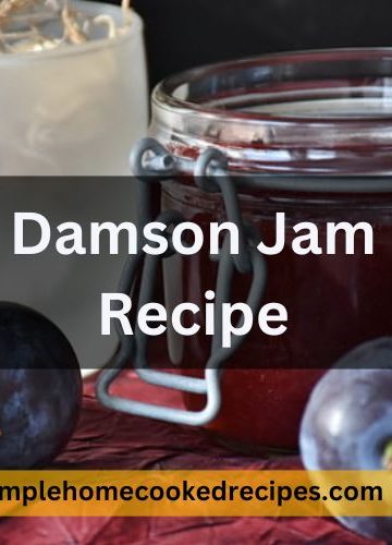 Damson Jam Recipe