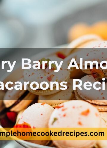 Mary Barry Almond Macaroons Recipe