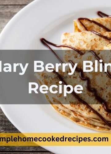 Mary Berry Blini Recipe