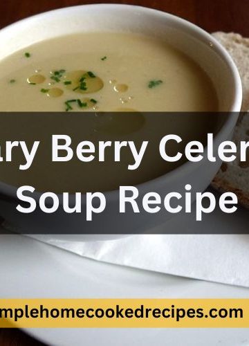 Mary Berry Celeriac Soup Recipe