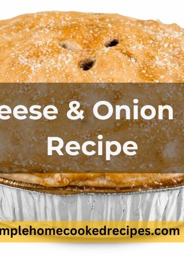 Mary Berry Cheese And Onion Pie Recipe