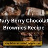 Mary Berry Chocolate Brownies Recipe