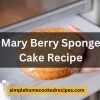 Mary Berry Sponge Cake Recipe