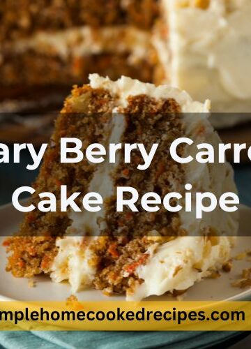 Mary Berry Carrot Cake Recipe