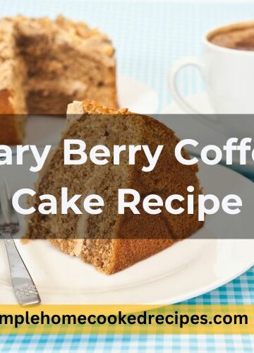 Mary Berry Coffee Cake Recipe