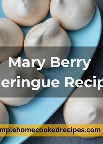 Mary Berry Meringue Recipe