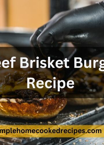 Beef Brisket Burger Recipe