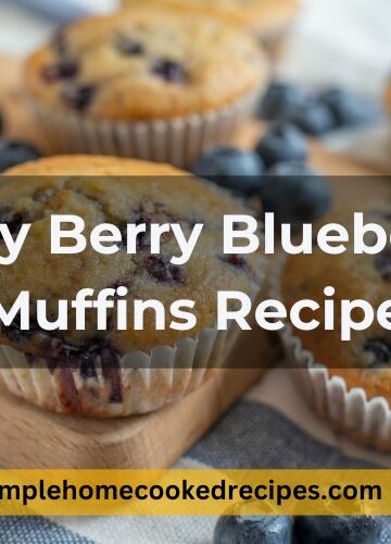 Mary Berry Blueberry Muffins Recipe