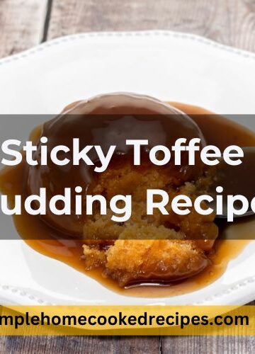Sticky Toffee Pudding Recipe Mary Berry
