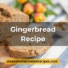 Gingerbread Recipe Mary Berry 