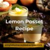 Lemon Posset Recipe Mary Berry