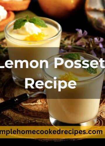 Lemon Posset Recipe Mary Berry