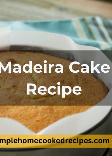 Madeira Cake Recipe Mary Berry