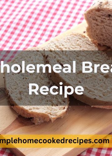 Mary Berry Wholemeal Bread Recipe