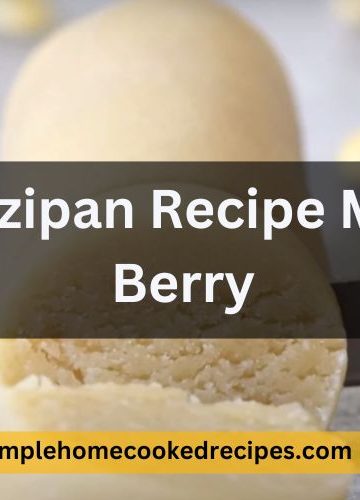 Marzipan Recipe Mary Berry