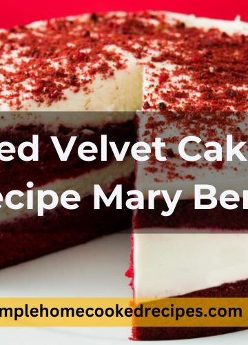 Red Velvet Cake Recipe Mary Berry