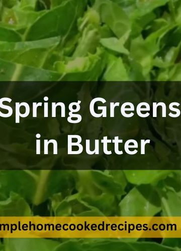 How To Cook Spring Greens In Butter