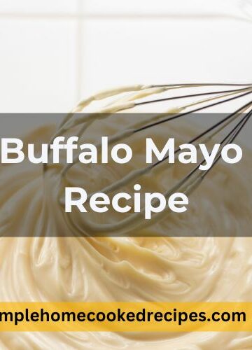 Buffalo Mayo Recipe