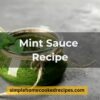 Marry berry Mint Sauce Recipe