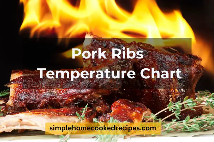 Pork Ribs Temperature Chart