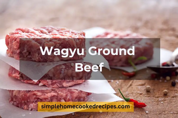 Wagyu Ground Beef Recipe